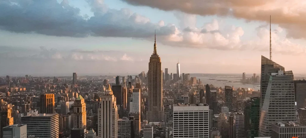 New York city skyline