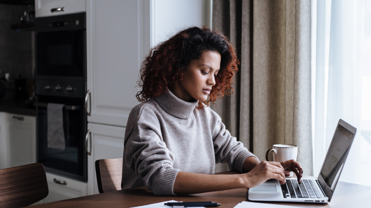 Woman enjoying Hybrid Living 