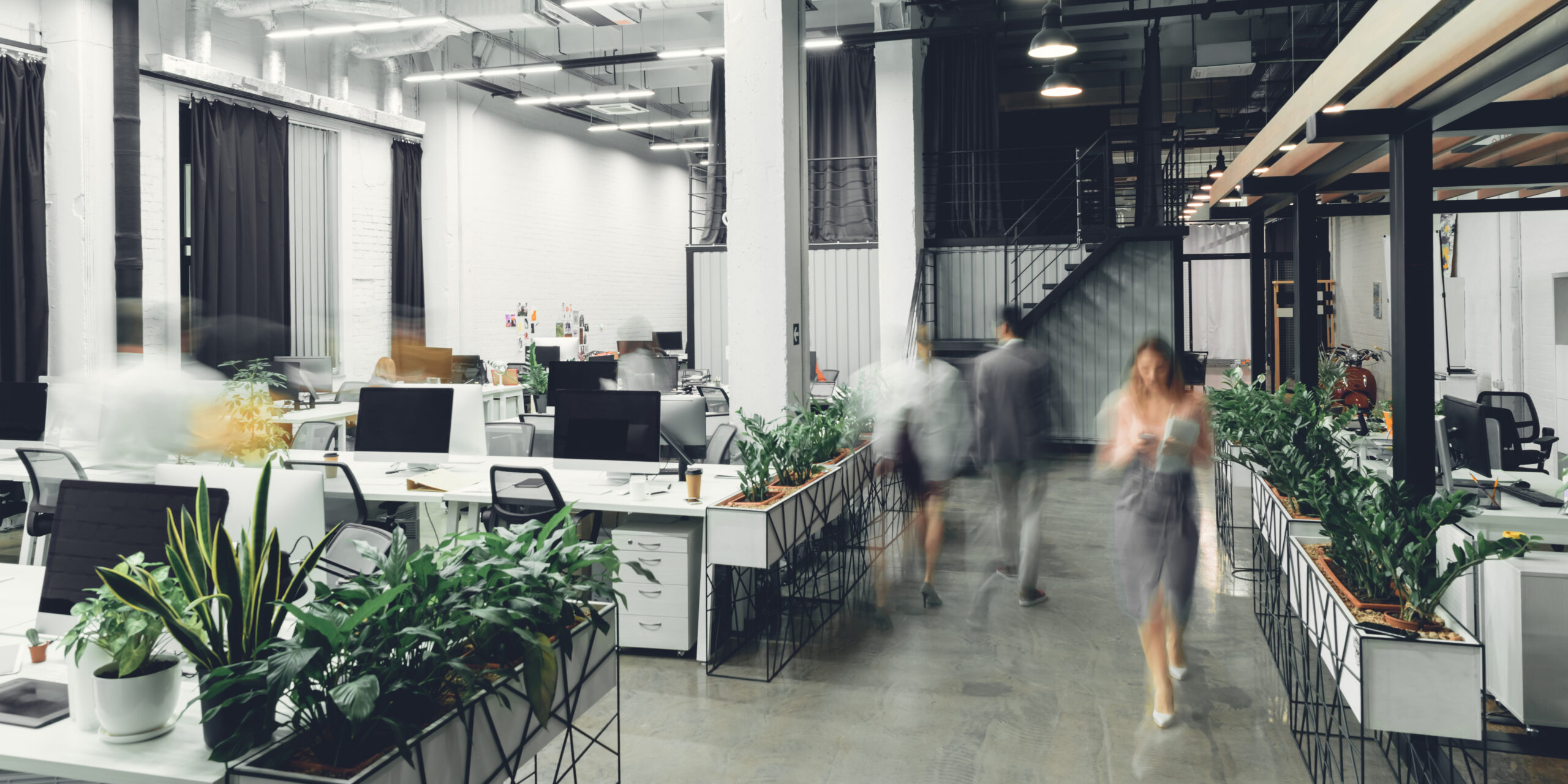 Office being populated